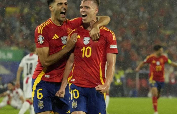 Euro 2024: la Spagna schiaccia la Georgia, l’Inghilterra vince in extremis contro la Slovacchia
