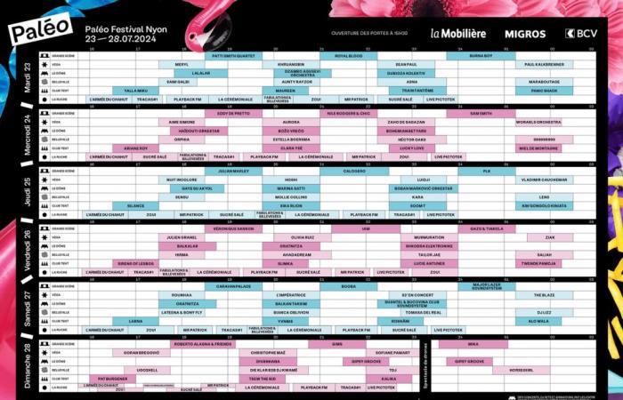 Paléo Festival de Nyon: pubblicato il calendario 2024