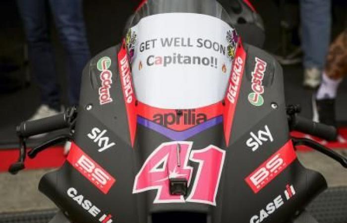 MotoGP: Aprilia spera in un “recupero miracoloso” di Aleix Espargaró in vista del Gran Premio di Germania