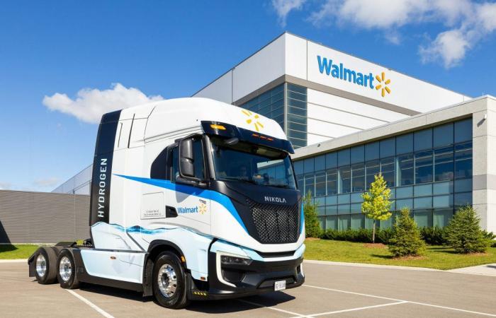 Walmart Canada diventa il primo grande rivenditore in Canada a gestire un camion a idrogeno