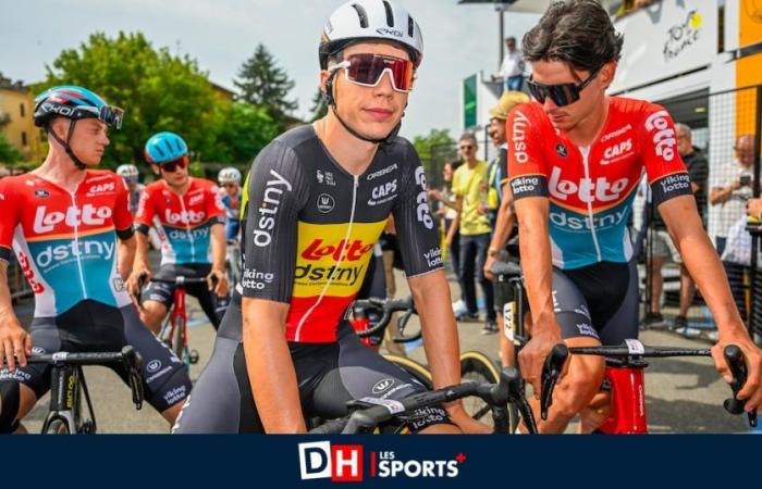 Arnaud De Lie terzo dopo il suo primo sprint al Tour de France: “Avevo ancora qualcosa sotto il pedale”