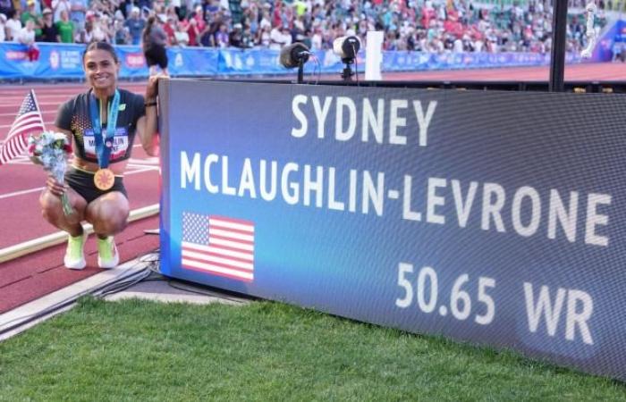 Record del mondo nei 400 ostacoli in 50”65 per Sydney McLaughlin-Levrone a Eugene