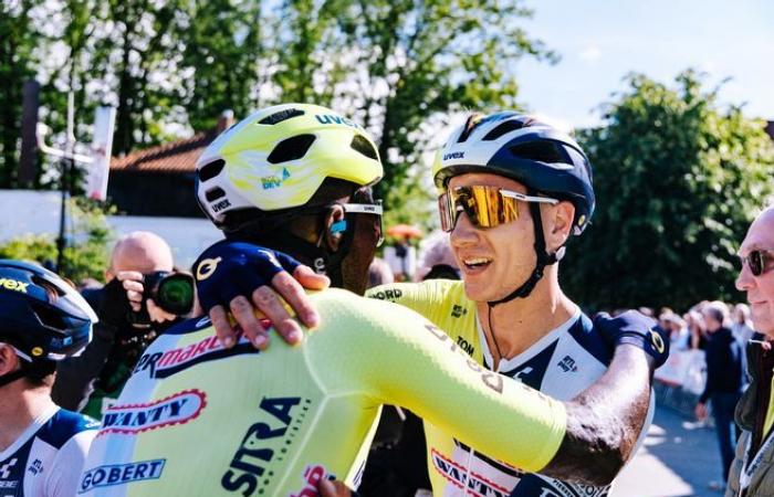 Il corridore del Chartrain Hugo Page, 62esimo nella 3a tappa vinta dal suo compagno di squadra Biniam Girmay, racconta il suo Tour de France: “È incredibile!”