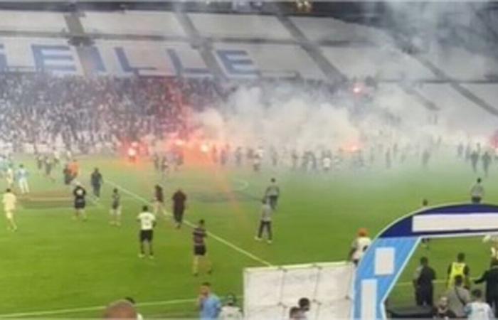 VIDEO. Marsiglia: violenza al Vélodrome durante una partita, interviene il CRS