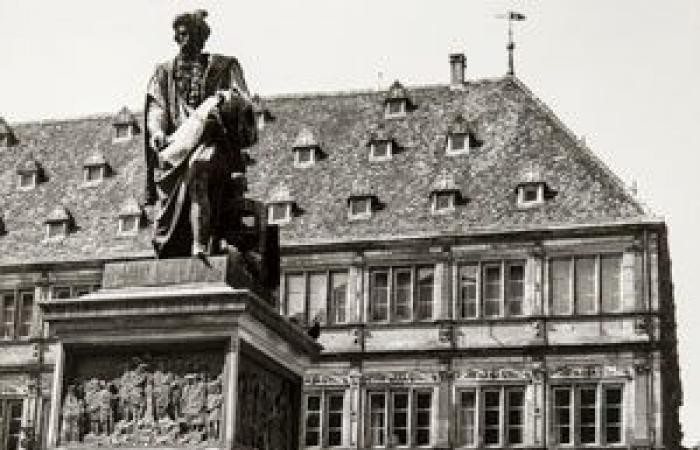 Gutenberg e la sua statua protagonisti di una mostra