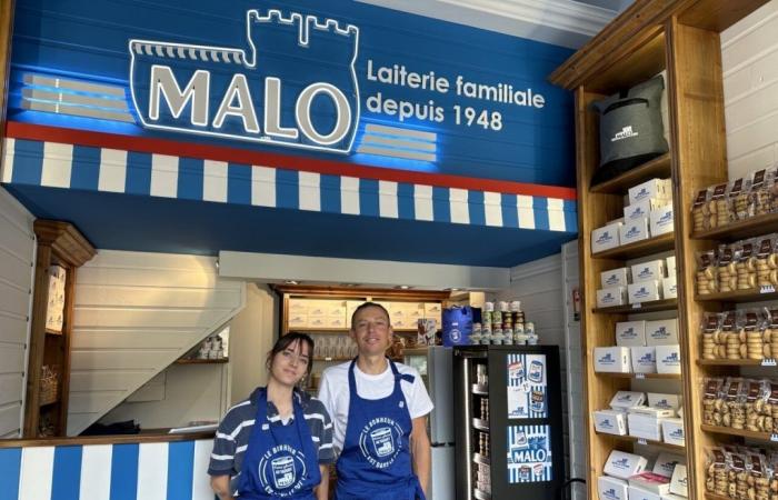 Gli yogurt Malo aprono il loro primo negozio nel cuore di Saint-Malo