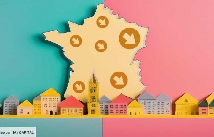 i maggiori cali di prezzo si registrano nelle 50 città più grandi della Francia