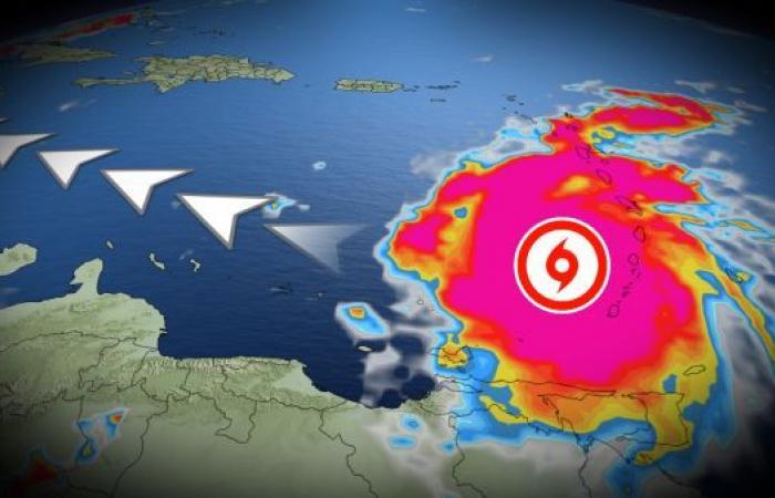 Nelle immagini: l’uragano Beryl, categoria 4, devasta le Piccole Antille