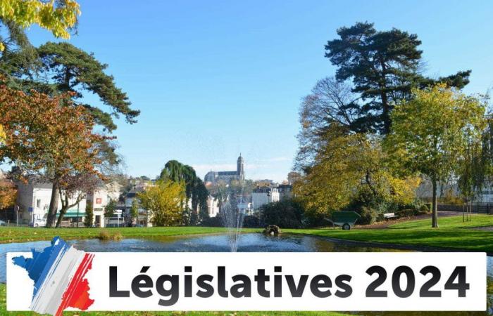 Risultato delle elezioni legislative del 2024 a Cholet (49300) – 1° turno [PUBLIE]