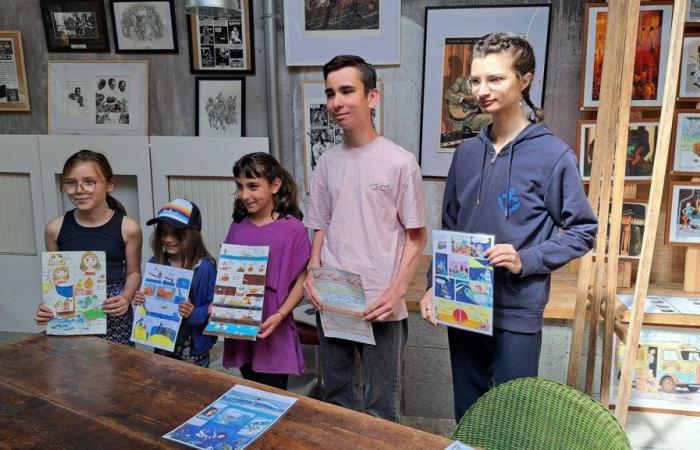 Concorso di disegno: Penn ar BD premia sei giovani di Quimper