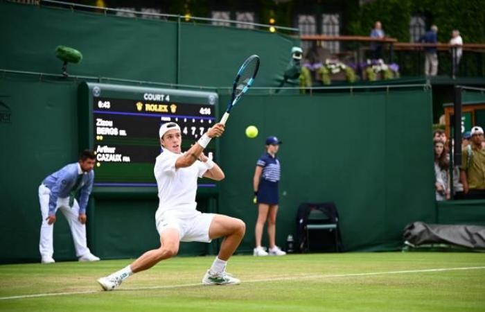 Arthur Cazaux, qualificato per il 2° turno di Wimbledon: “Non ho mai giocato così a lungo”
