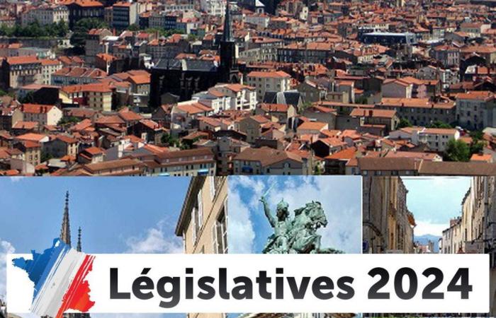 Risultato delle elezioni legislative del 2024 a Clermont-Ferrand (63000) – 1° turno [PUBLIE]