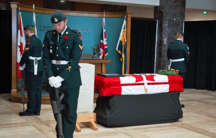 Soldato sconosciuto ucciso nella prima guerra mondiale sepolto a St. John’s