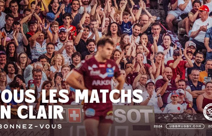 Abbonamenti 2024 – 2025: ci siamo! – Notizie – Union Bordeaux Bègles (UBB Rugby)