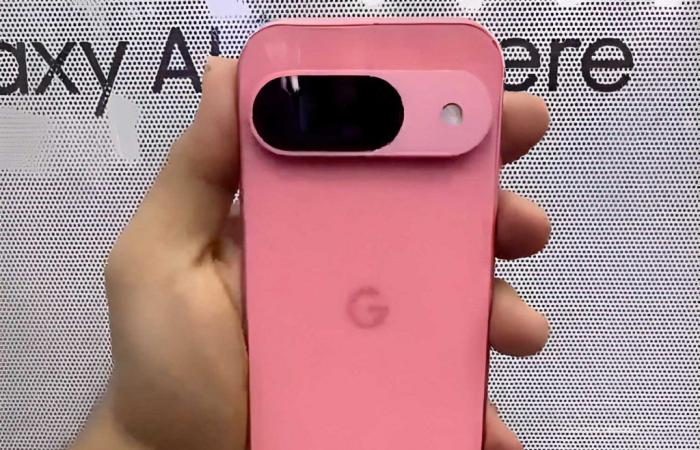 un video pratico mostra lo smartphone rosa di Google