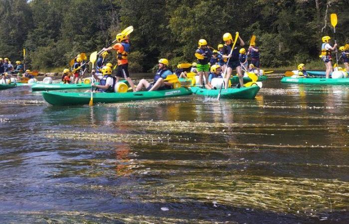 Grépiac. Gita in canoa-kayak sull’acqua per le scolaresche