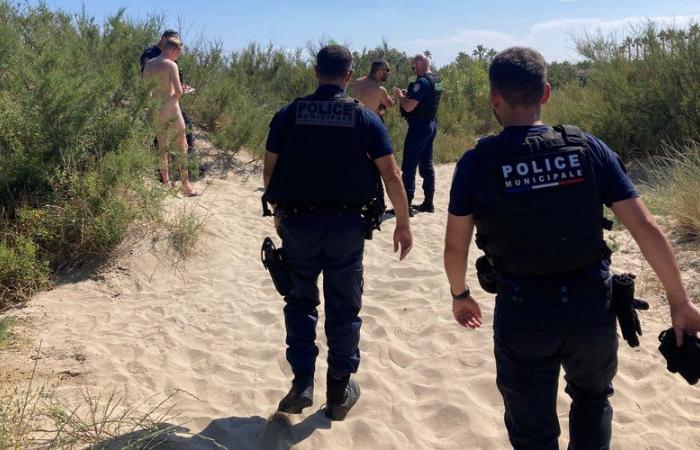Cap d’Agde: i naturisti hanno approfittato delle dune proibite della riserva naturale di Bagnas, nove multe