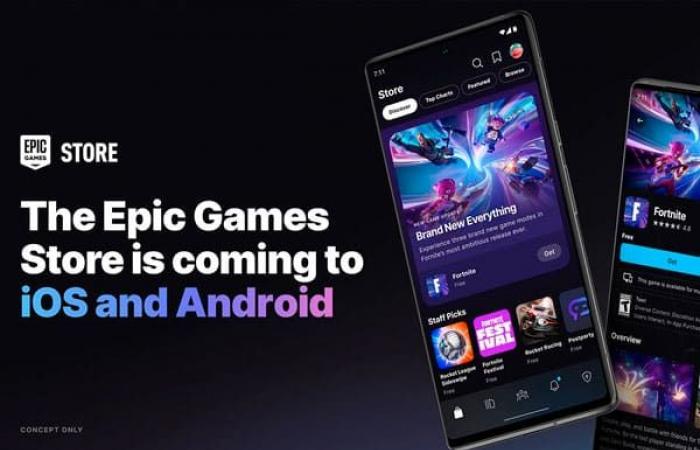 Epic Games ha presentato il suo app store e Fortnite ad Apple