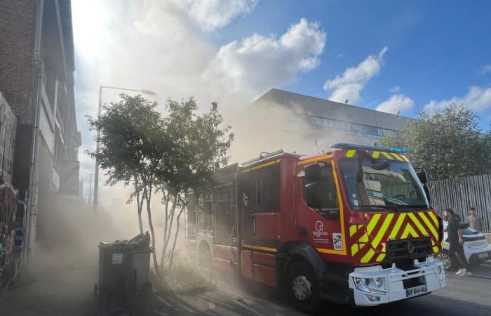 Lille-Sud: scoppia un incendio in un negozio, il quartiere completamente in fiamme