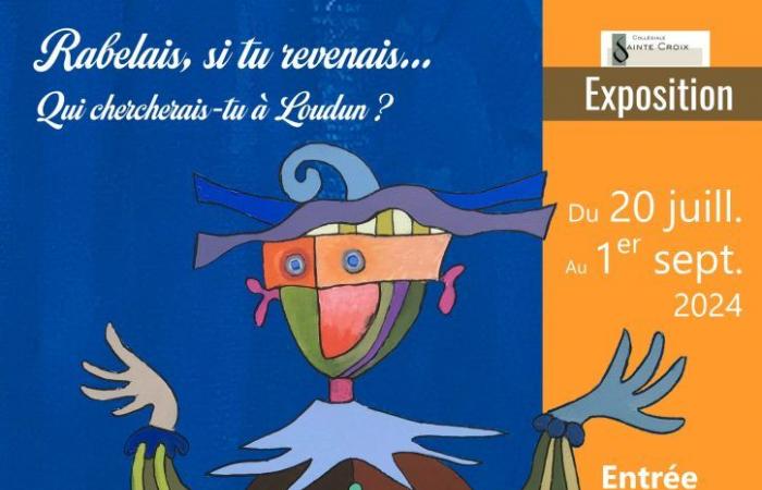 Workshop “La creazione secondo Rabelais, la cartapesta” Place Sainte-Croix Loudun mercoledì 24 luglio 2024