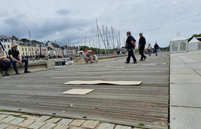 Morbihan: cosa sostituirà la pavimentazione in legno deteriorata della riva destra?