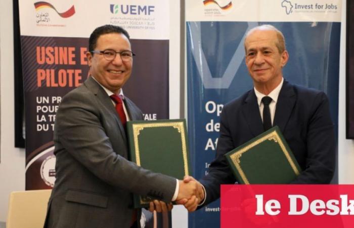 KfW firma il suo primo contratto di finanziamento in Marocco per un progetto occupazionale innovativo
