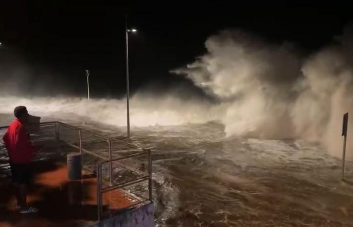 Uragano Béryl: gli effetti del moto ondoso sulla Côte-sous-le-vent e sulla Terre-de-Bas