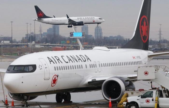 Air Canada riceverà otto aerei Boeing 737-8 che entreranno in funzione nel 2025