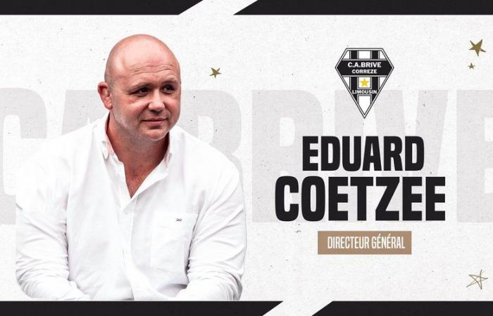 Pro D2 – Eduard Coetzee sostituisce Xavier Ric e diventa il nuovo direttore generale di CA Brive