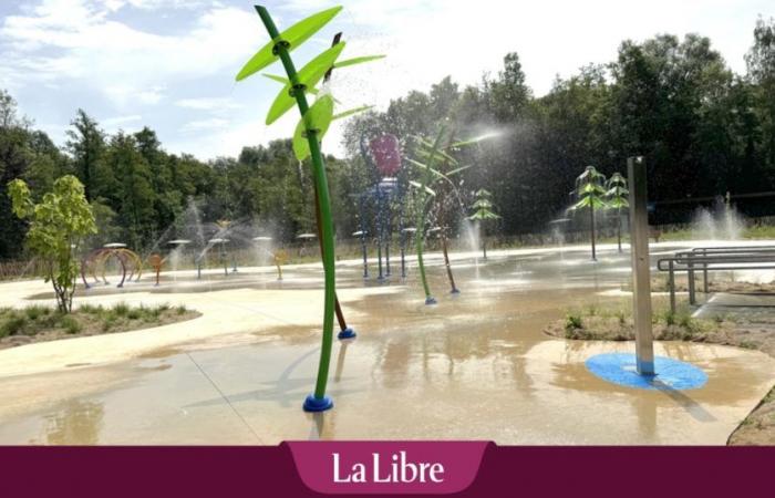 Appena inaugurato, il più grande spray park d’Europa, al Bois des Rêves di Ottignies-Louvain-la-Neuve, deve già chiudere: “È colpa della sfortuna”