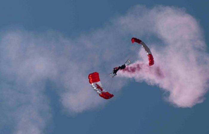 Paracadutista degli Skyhawks gravemente ferito durante il Canada Day
