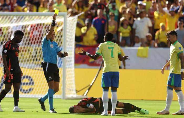 Vinicius squalificato per i quarti di finale contro l’Uruguay