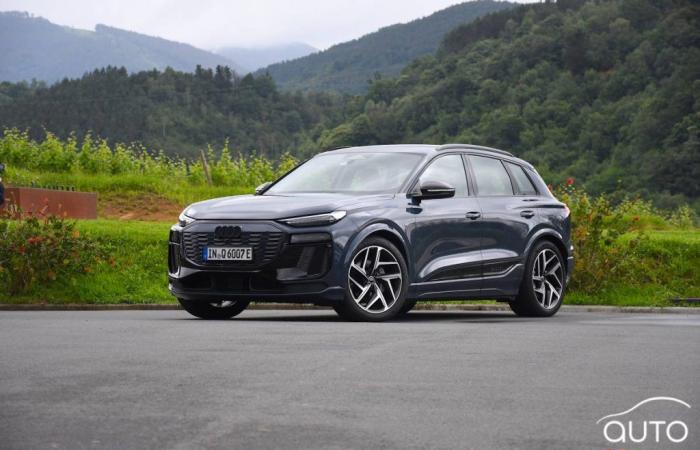 Audi Q6 e-tron 2025, primo test: il cerchio si chiude