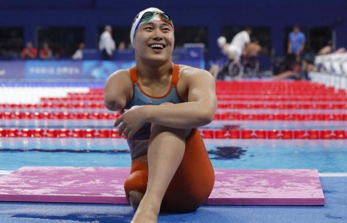 Il
      cinese
      Jiang
      Yuyan
      vince
      il
      sesto
      titolo
      di
      nuoto
      paralimpico
      a
      Parigi