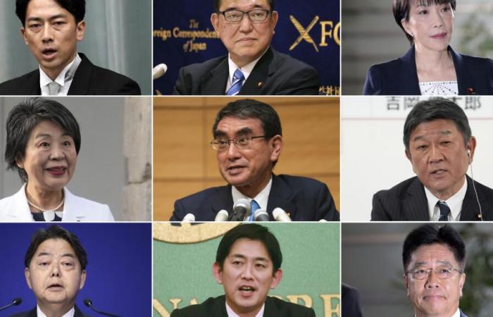 Nove
      candidati
      dichiarati
      ufficialmente
      successori
      del
      Primo
      Ministro
      Fumio
      Kishida
      –
      Il
      mio
      blog