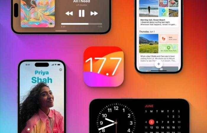 Apple
      rilascia
      iOS
      17.7
      con
      correzioni
      di
      sicurezza
      come
      alternativa
      a
      iOS
      18
      –
      .