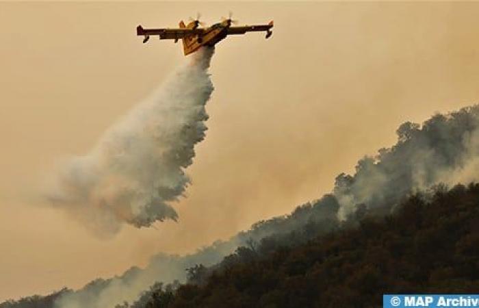 Dispiegamento di due aerei Canadair delle FAR per combattere gli incendi boschivi in ​​Portogallo