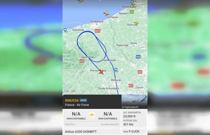 Avete sentito il motore di un grande aereo nei cieli del Nord e del Pas-de-Calais martedì sera?