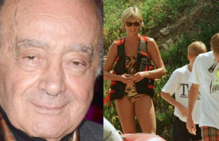 Mohamed al Fayed: l’ex capo della sicurezza reale afferma di aver avvisato la famiglia reale prima che Diana andasse in vacanza con l’uomo d’affari