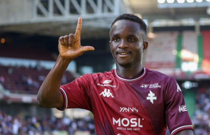 Cheikh Sabaly segna ancora, durante il pareggio del Metz (1-1) contro il Lorient di Formose Mendy, diventando il secondo miglior marcatore dietro a Pape Meissa Ba del Grenoble