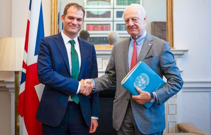 Staffan de Mistura a Londra prima della presentazione del rapporto MINURSO