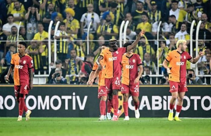 Il Galatasaray vince il derby di Istanbul in casa del Fenerbahçe