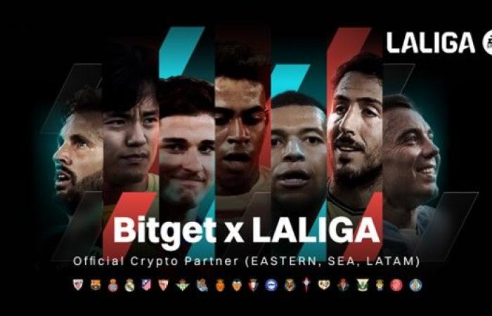 Bitget fonde criptovalute e sport attraverso un accordo multimilionario con La Liga