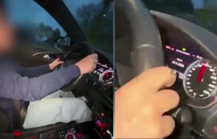 La scena scioccante sulle nostre strade, un adolescente di 12 anni guida a 140 km/h con l’Audi Quattro del padre