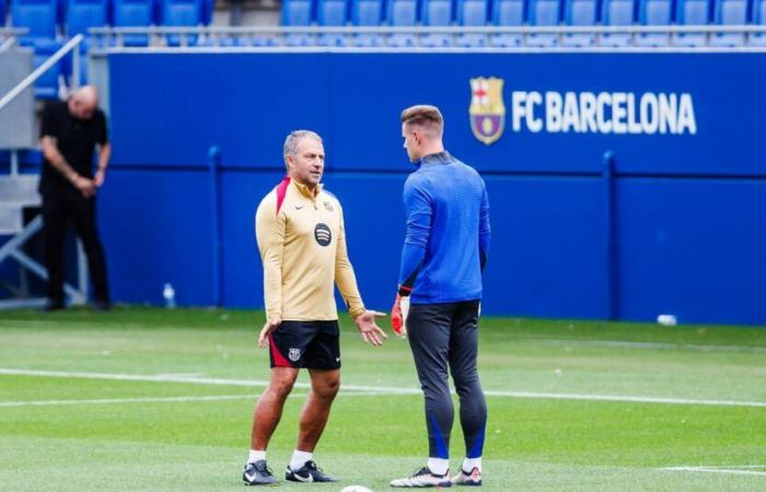 “Gli ho dato ordini chiari” – Hansi Flick reagisce all’errore di Marc-André ter Stegen nella sconfitta del Barcellona contro il Monaco