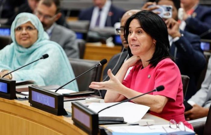 Valérie Plante visita la sede dell’ONU, dove vuole dare “voce alle città”