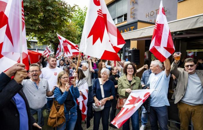 Berna e Giura vengono stimolati dai cantoni di Moutier: un risultato sorprendentemente basso