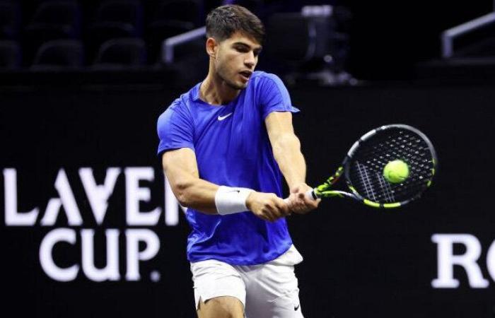 Carlos Alcaraz arriva al debutto alla Laver Cup per il pareggio · tennisnet.com