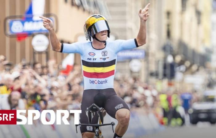 Cronometro del Campionato del mondo maschile – Evenepoel difende il titolo – Küng e Bissegger nettamente battuti – Sport