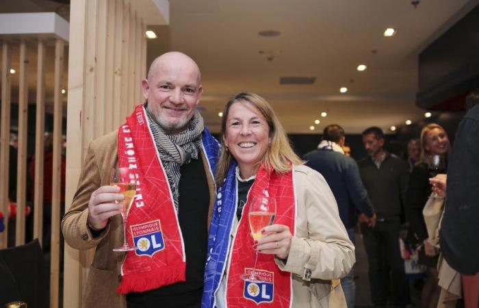 Le tribune VIP di OL – OM. Che Olimpiade pazzesca!